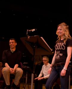 Rehearsing for Judgement of Paris with Roderick Williams at Bridgewater Hall Manchester